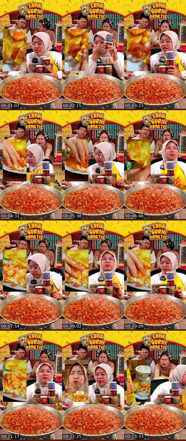 TikTok live: TEMAN MAKAN BARENG KELUARGA🌶😍 by @eatsambel