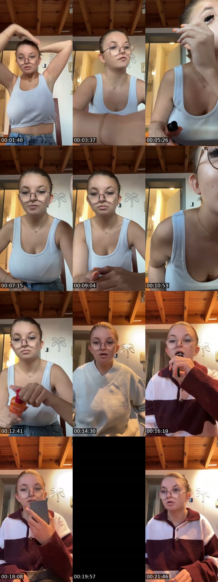 @laurynegodefroid TikTok live stream