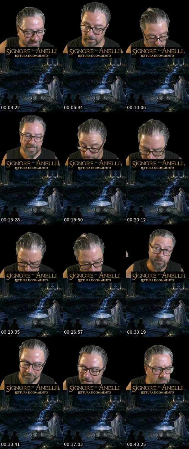 TikTok live: Leggiamo Il Signore degli Anelli by @golgota_79