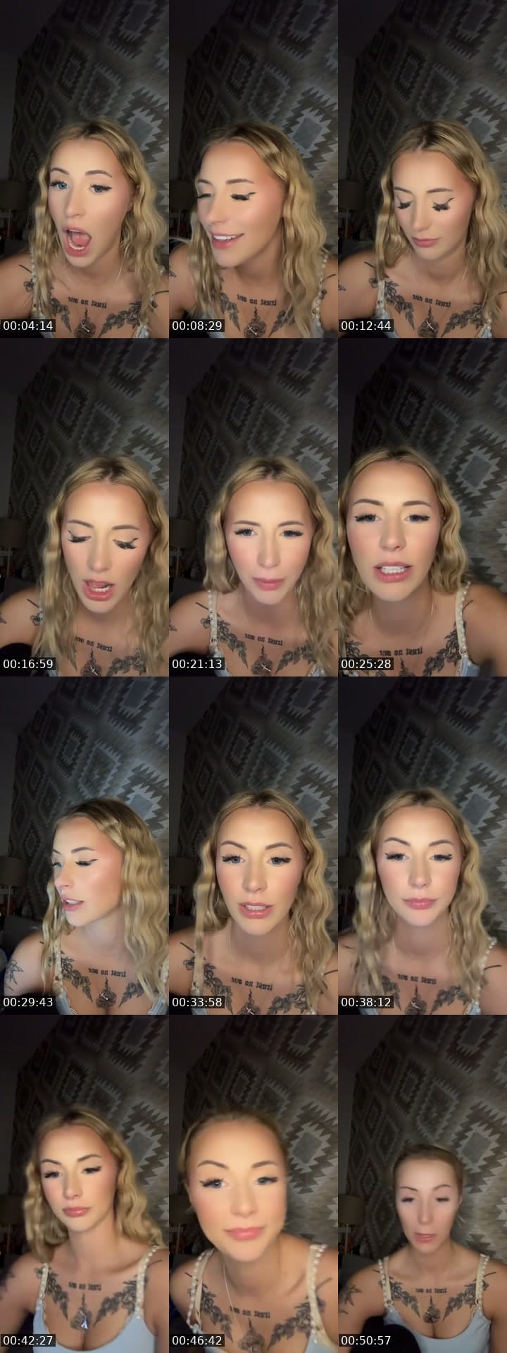 @alohaklaudia TikTok live stream