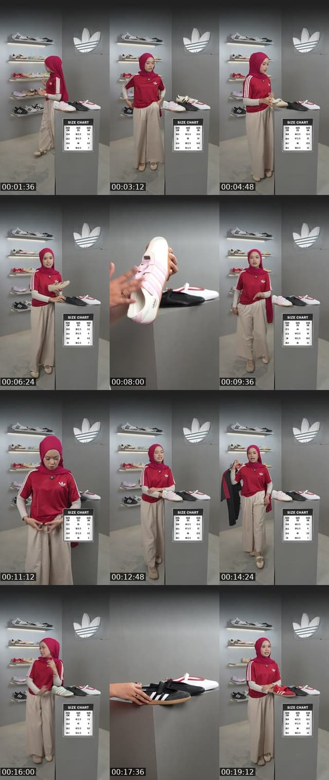 TikTok live: Go With The Glow by @adidasmy