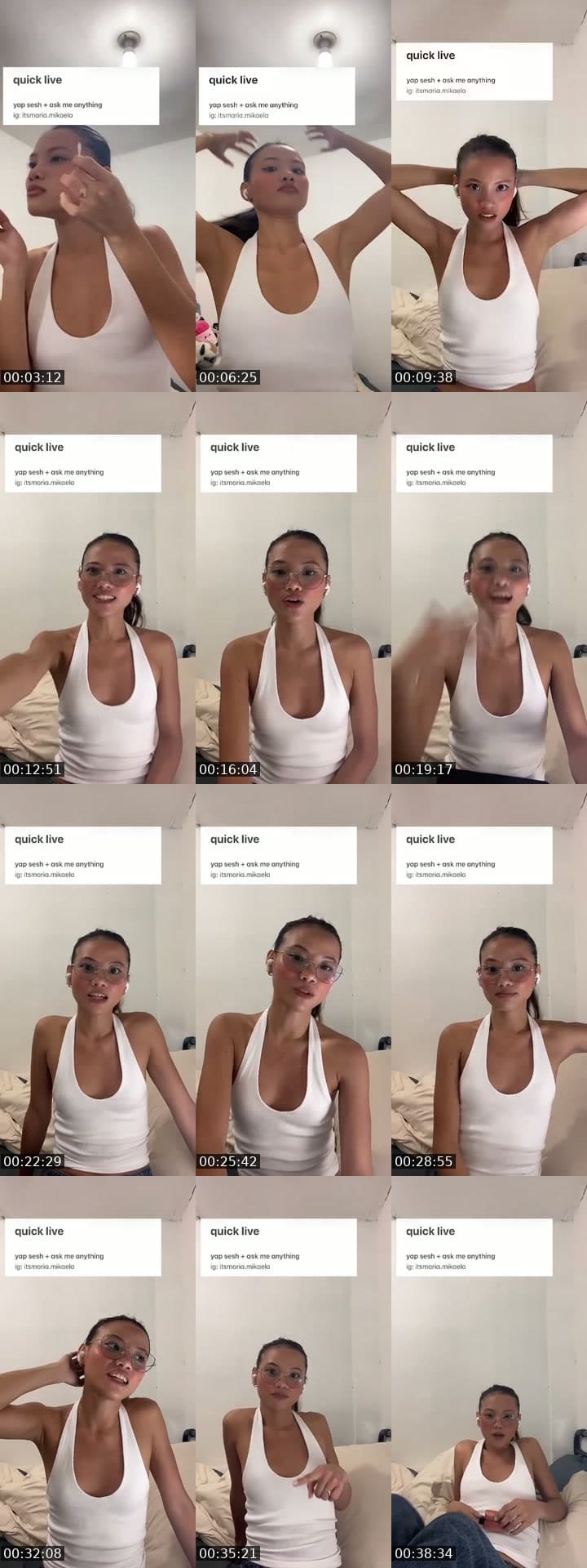 @mariamikaela888 TikTok live stream