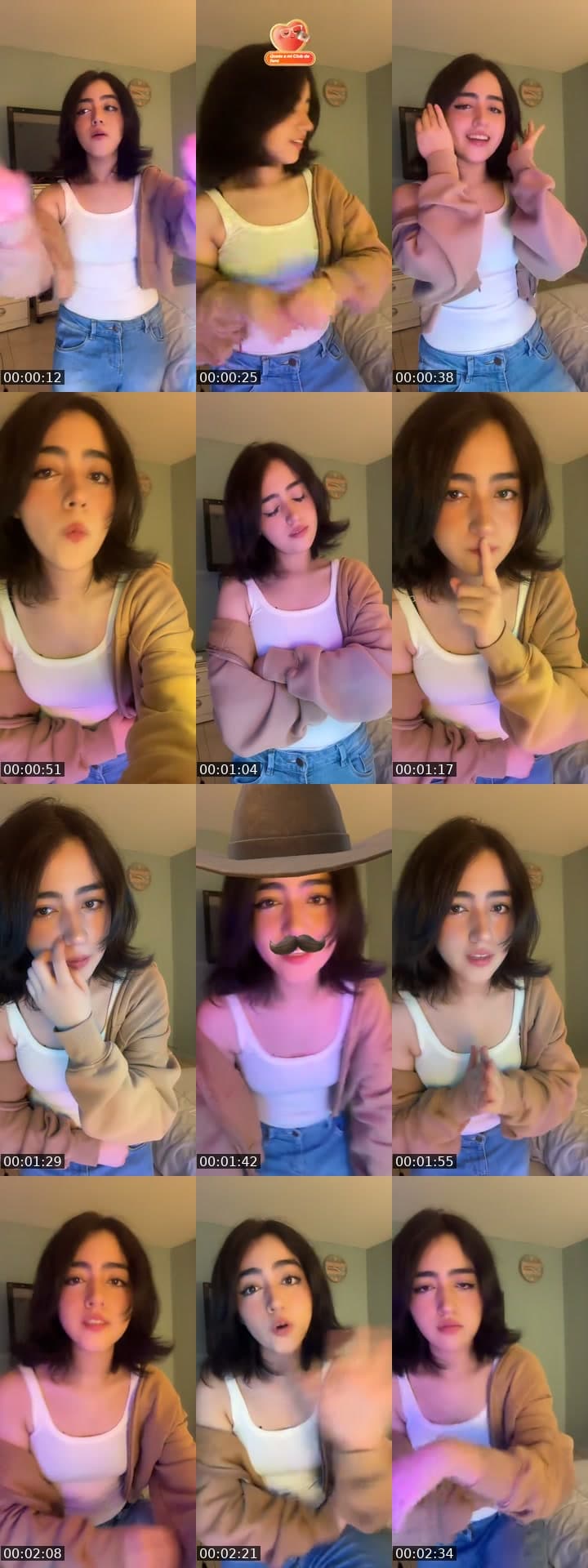 @anadearco20 TikTok live stream