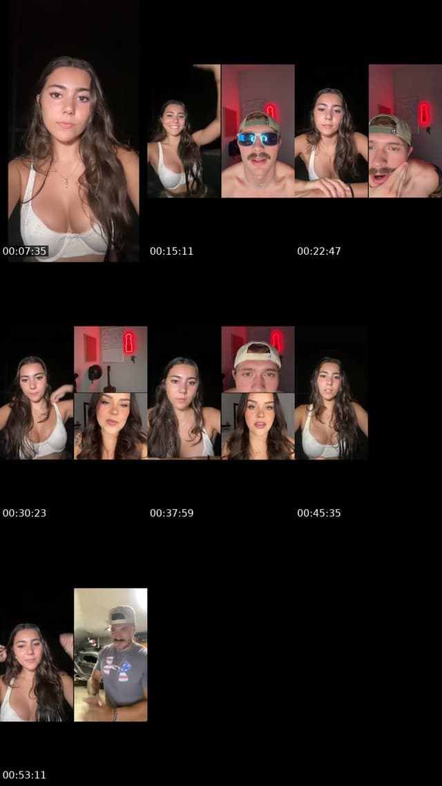 TikTok live: Hot tub night;) by @ari.dakotaa