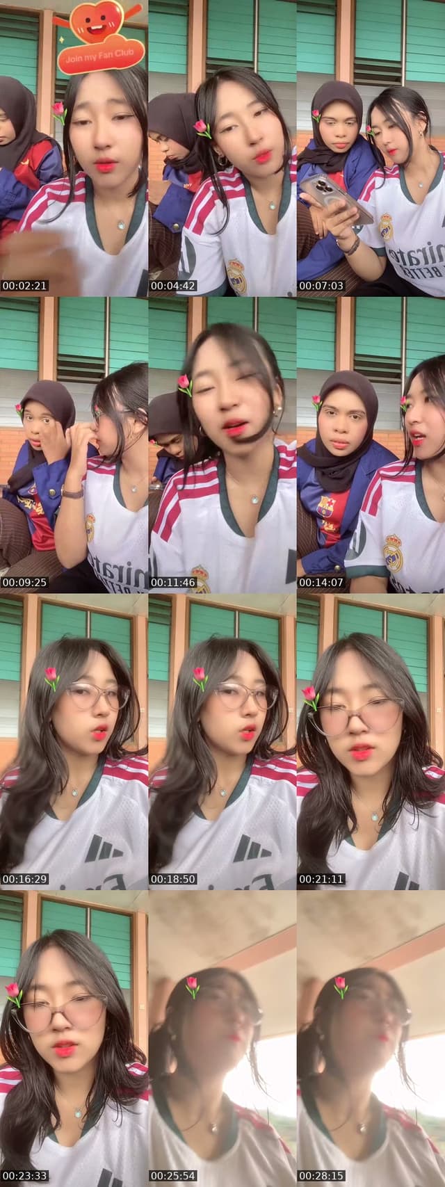 TikTok live: absen sore inii by @alavyou3