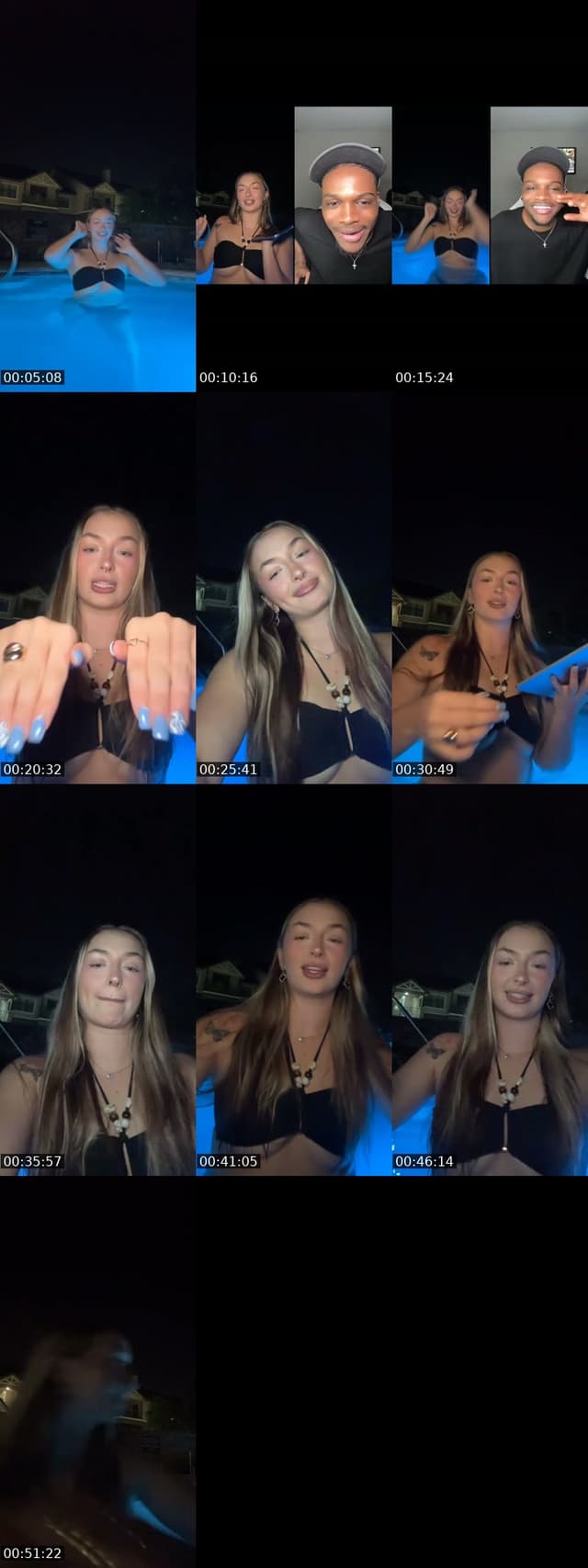 TikTok live: Hiiii by @slutfafood