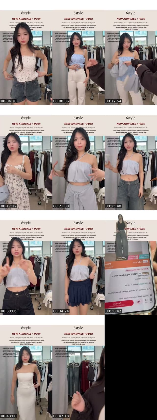 TikTok live: Tuesday New In +PDs ❤️ by @6style