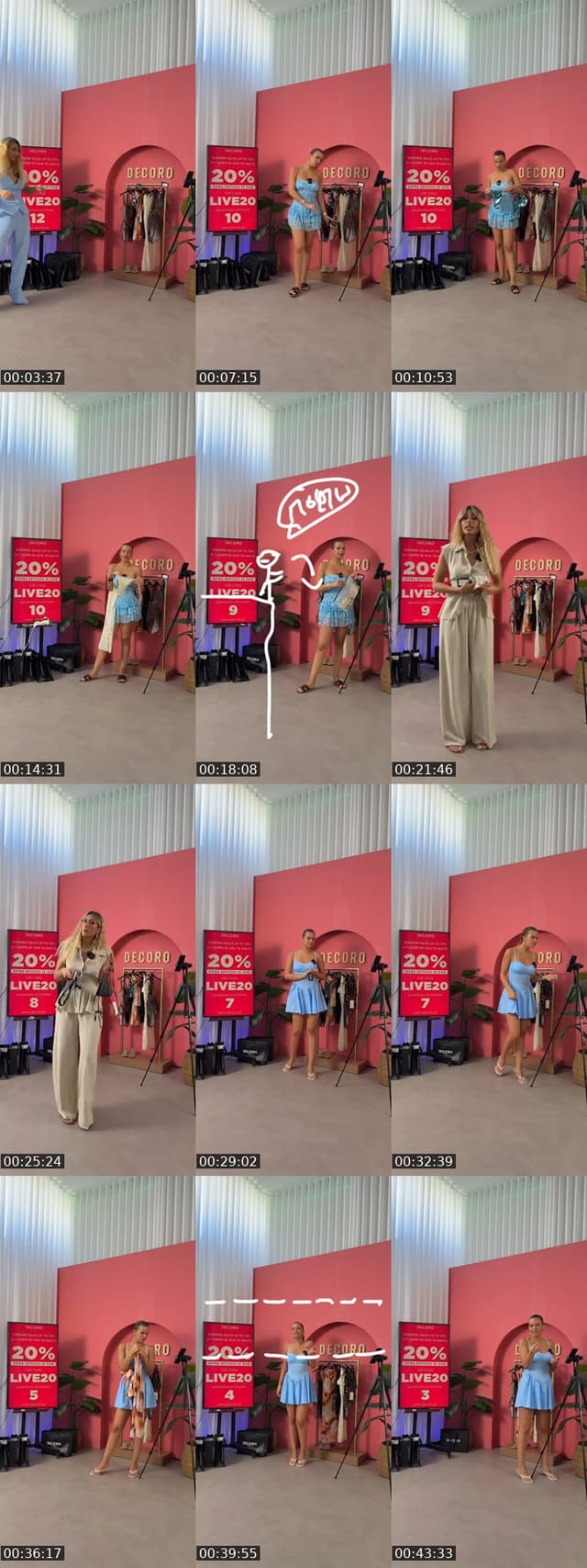 TikTok live: Live20 -20% by @decoro.gr