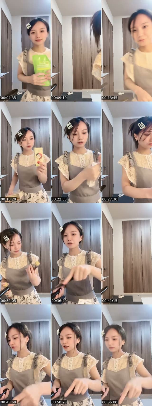 TikTok live: カレー作る！ by @omochi00mochimochi