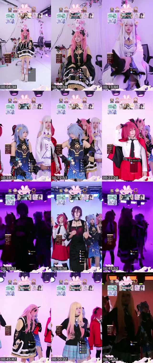 TikTok live: IDOL COSPLAY TEAM by @cyra.mirage