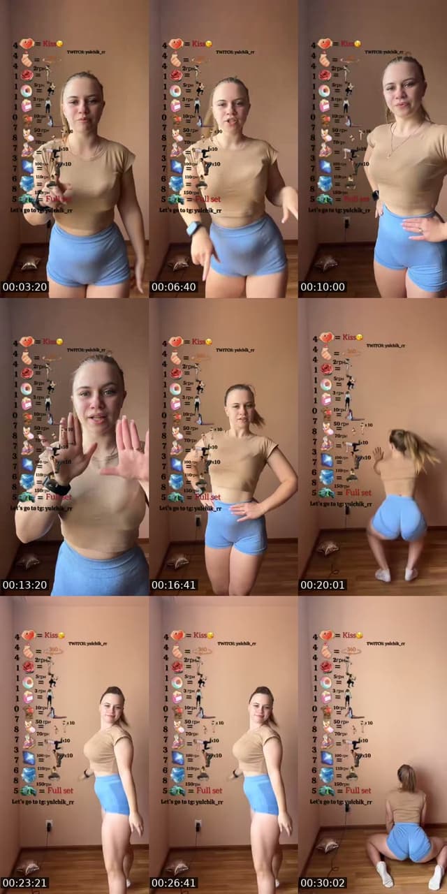 TikTok live: Sport💪 by @yulchik_rr