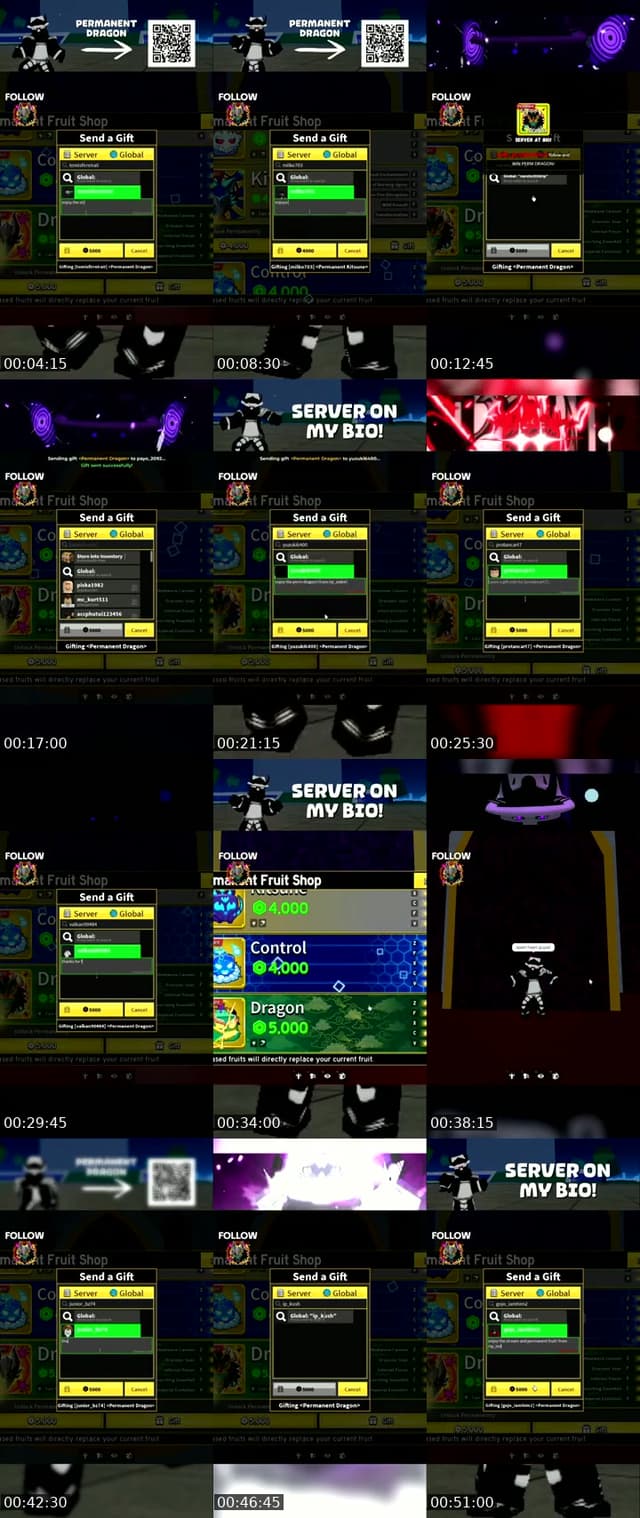 TikTok live: bloxfruit live! by @ryzenclips1
