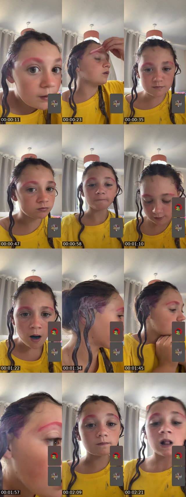 Dying hair and that’s it - @xoxo_kallie0