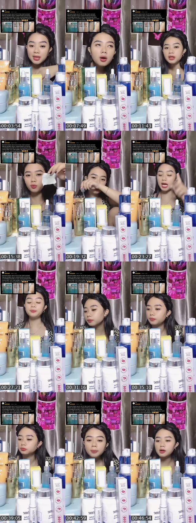 TikTok live: DISKON SPECIAL GLOW UP💗 by @silviatm_1312