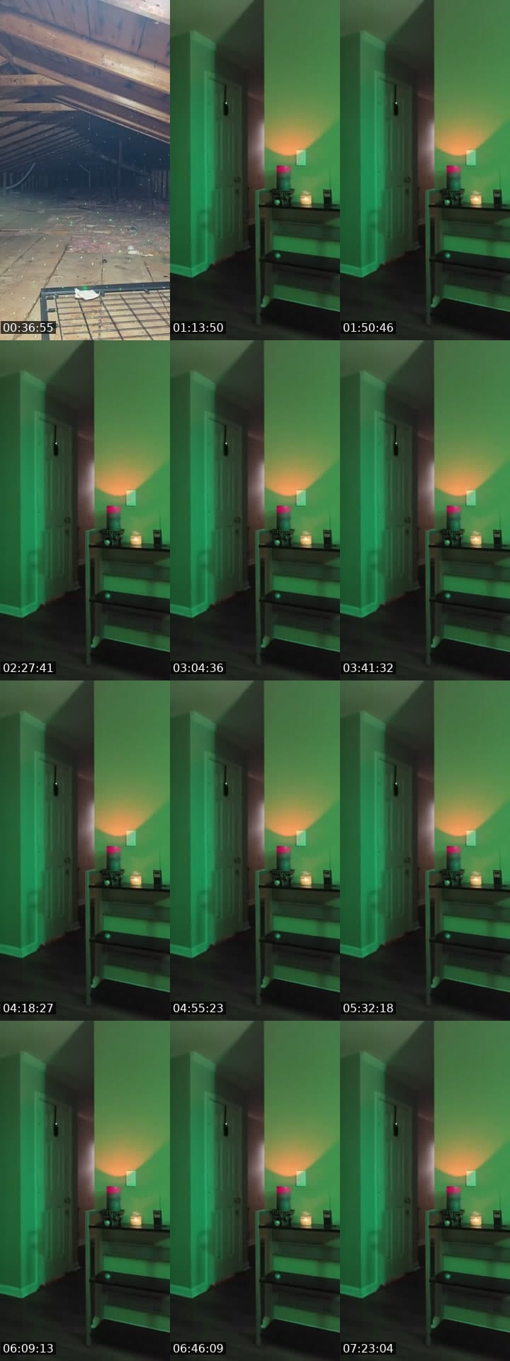 rattling basement door