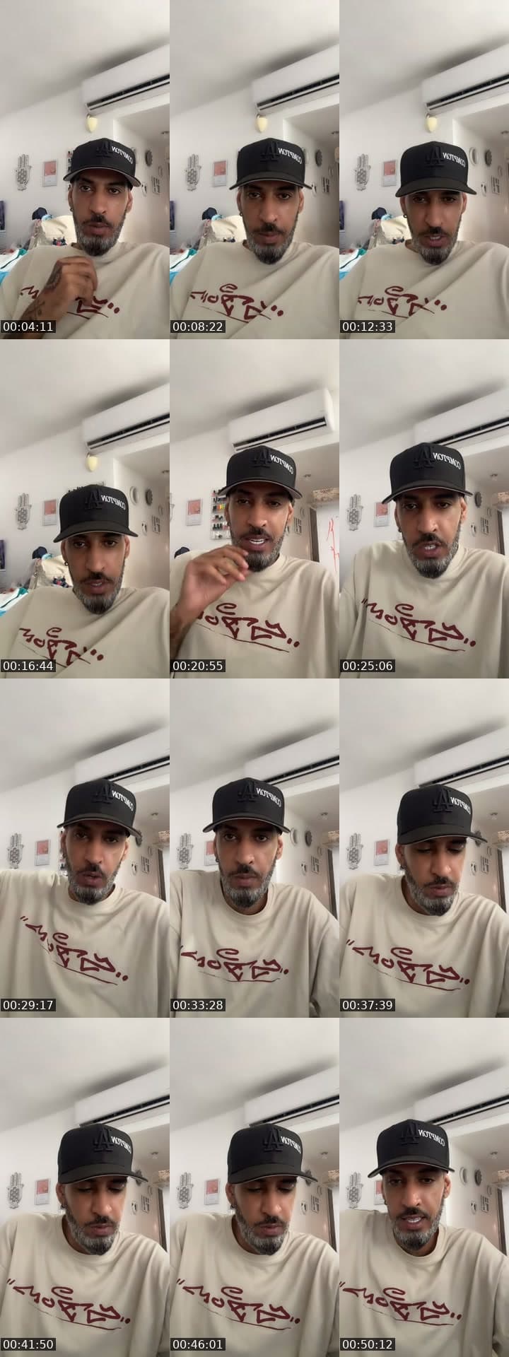 @ronesherofficial TikTok live stream