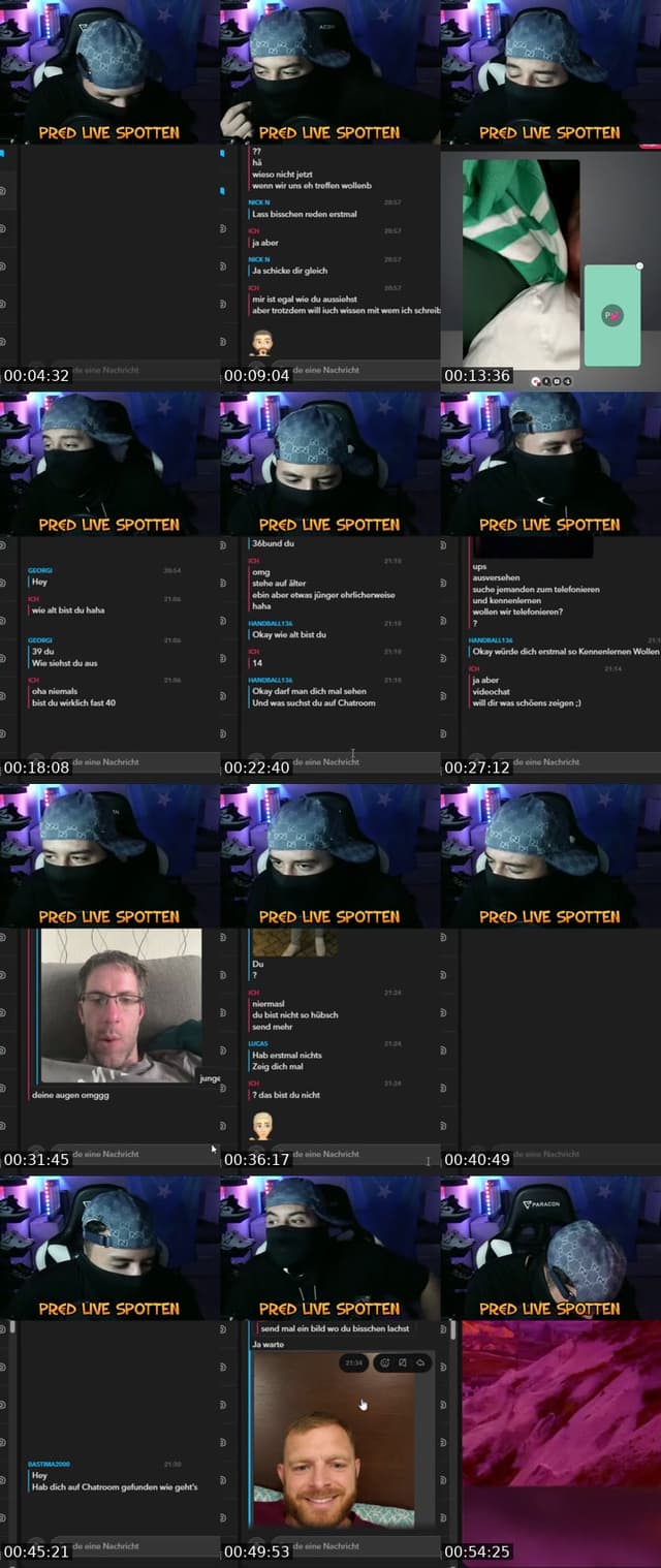 TikTok live: PR€D CATCHING by @xyaessinnn