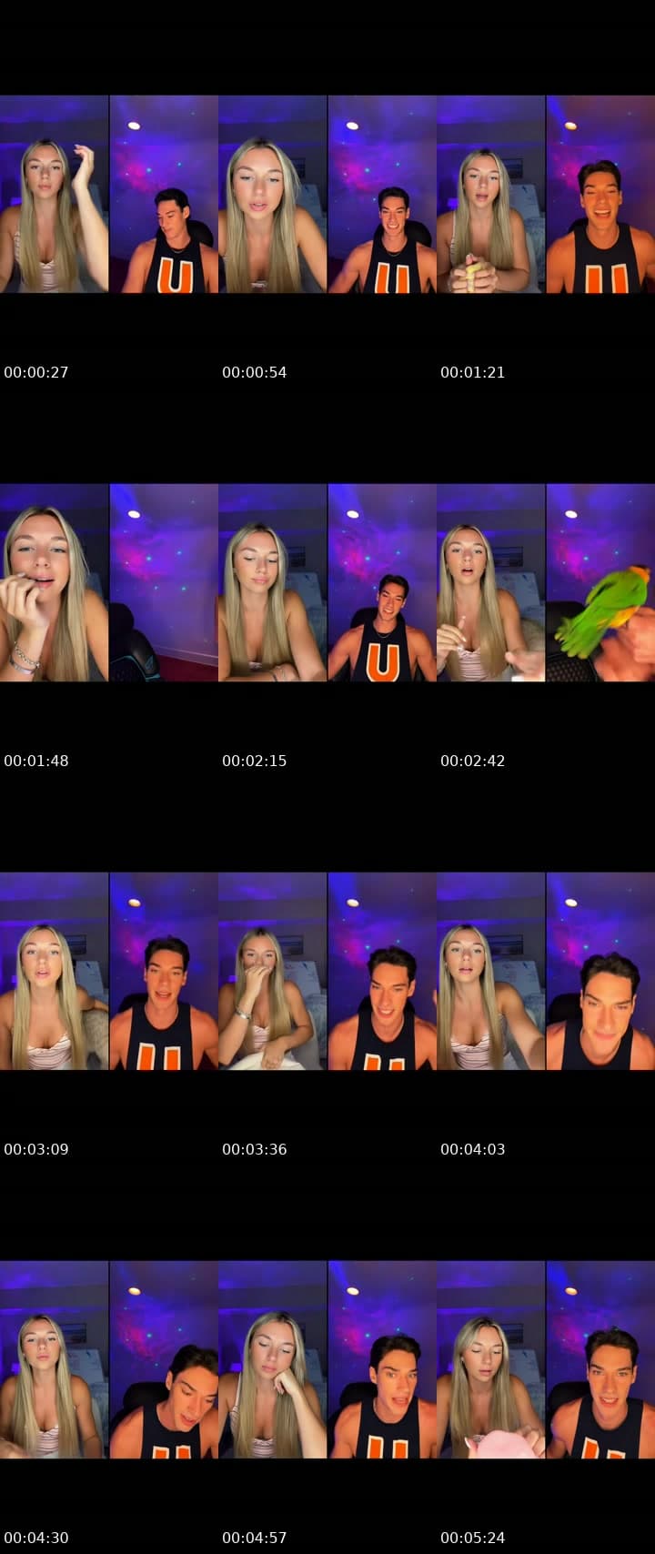 @_taylornm TikTok live stream