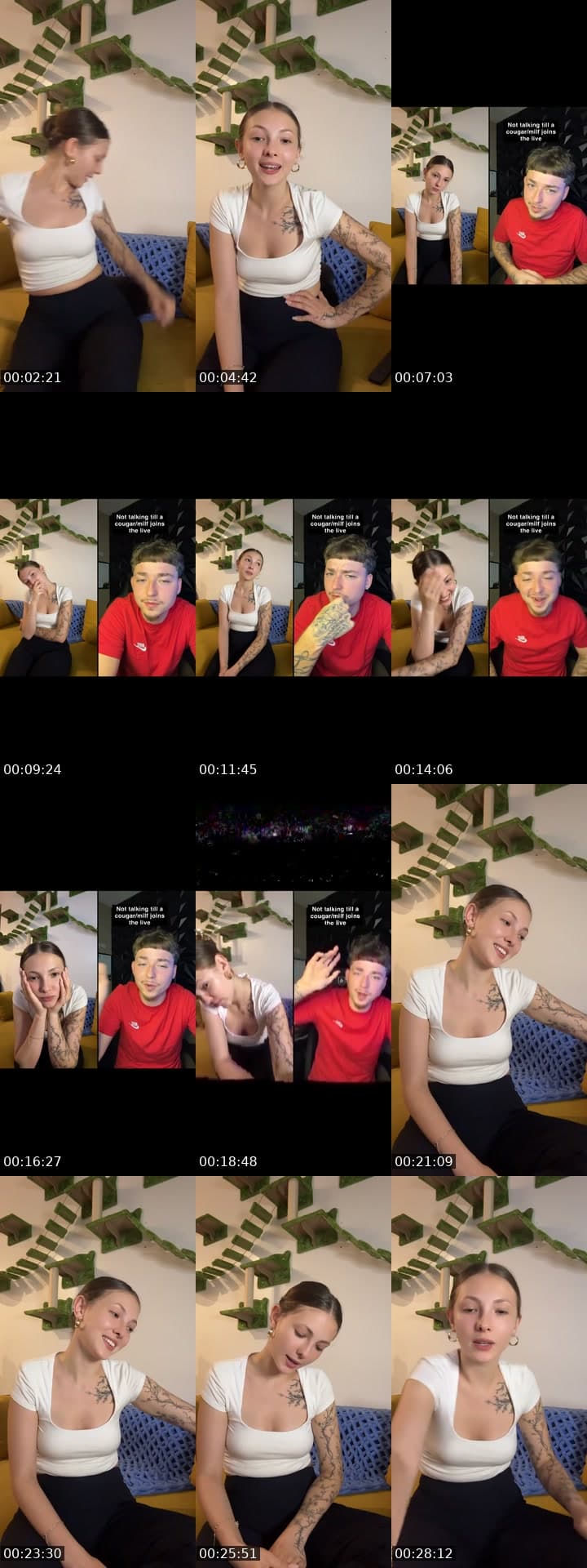 @inessomers TikTok live stream