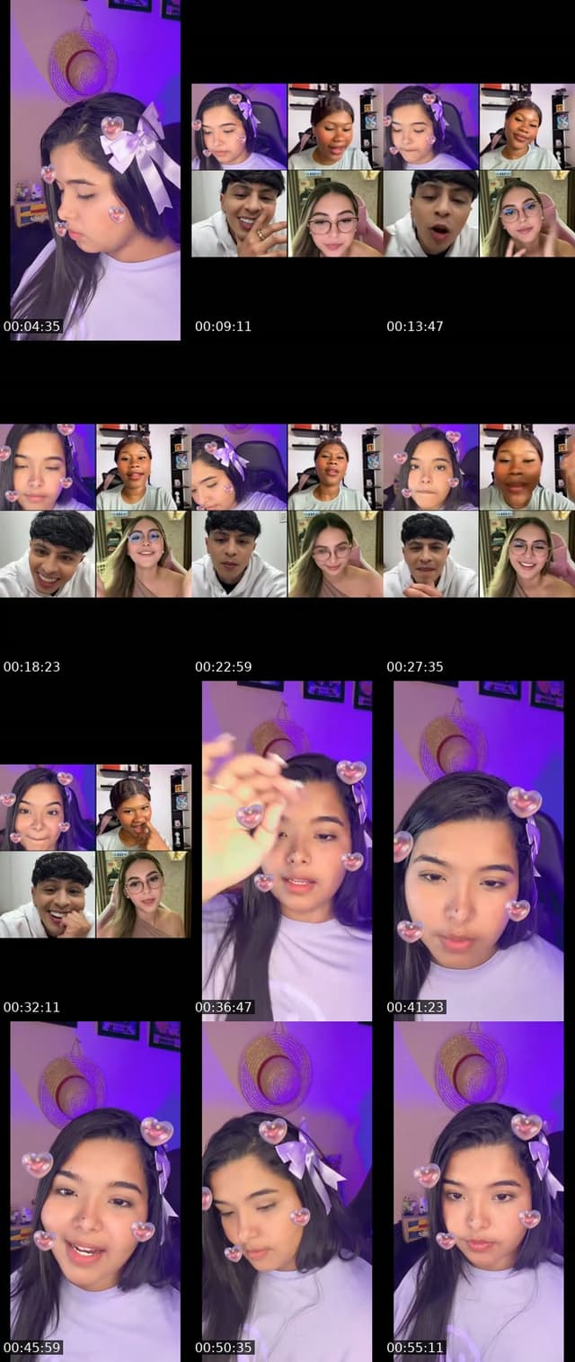 TikTok live: Ya te vi, entra y hablemos 💜 by @angiecosss18