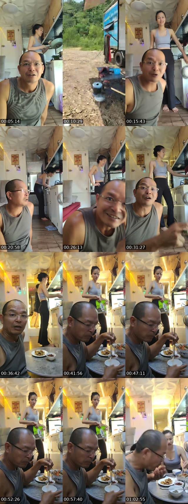 Vợ Chồng Sống Trên Xe - @songtrenxetai