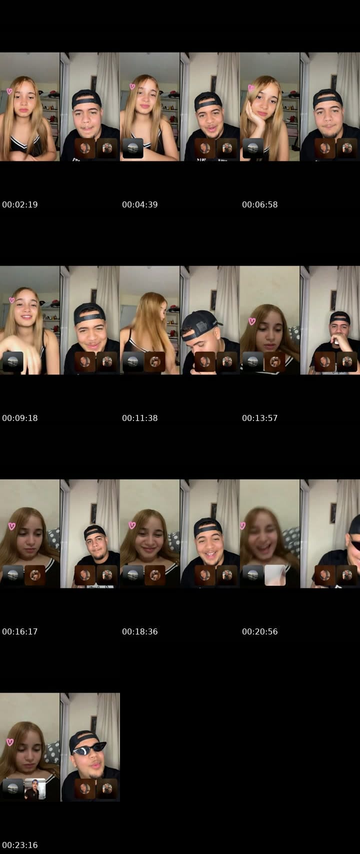 @angela_nin TikTok live stream