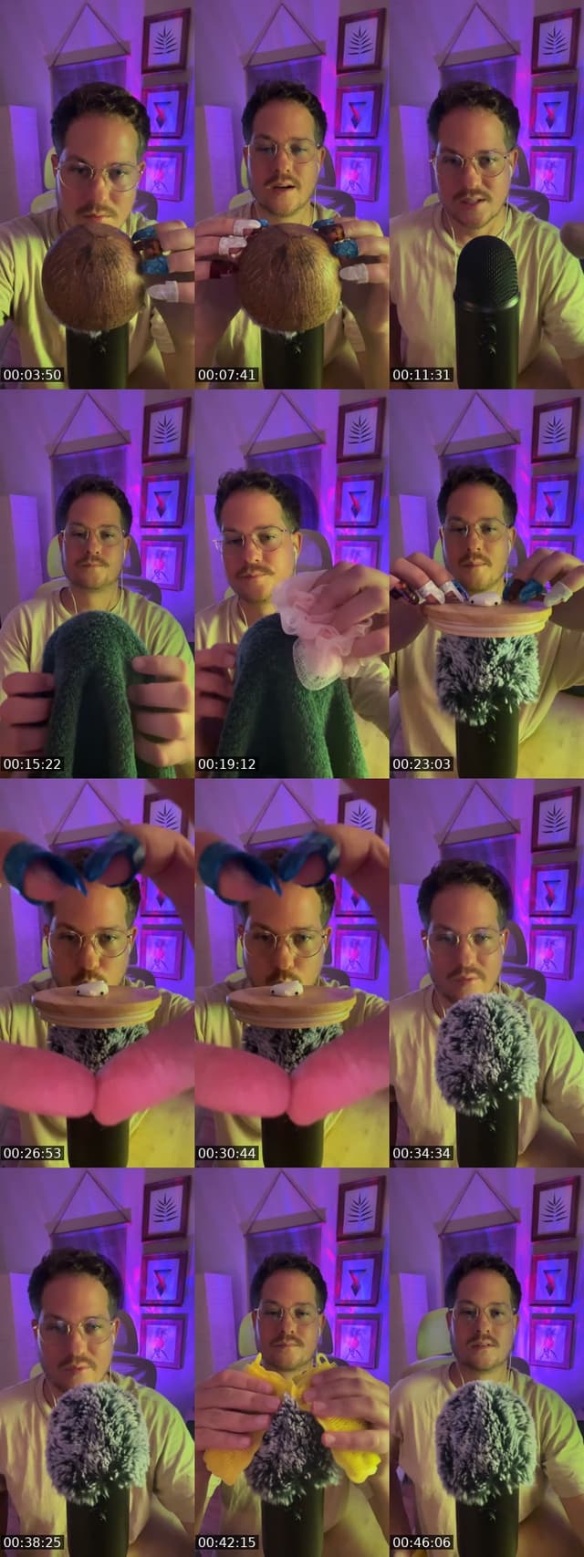 TikTok live: Cozy ASMR by @codymcgibbon