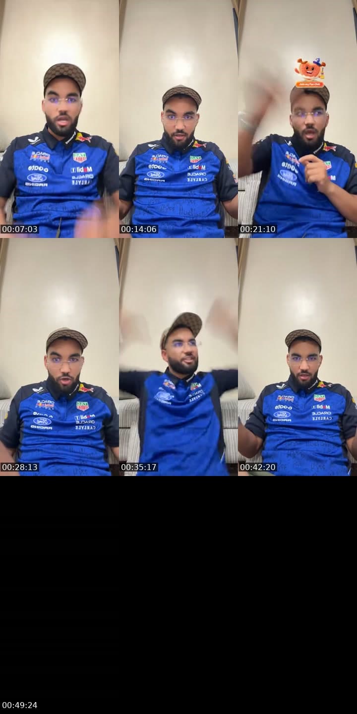 @kingmauritan TikTok live stream