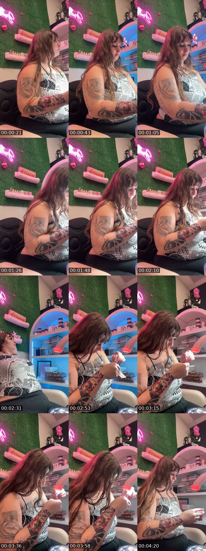 @venusthugoddzzoflove TikTok live stream