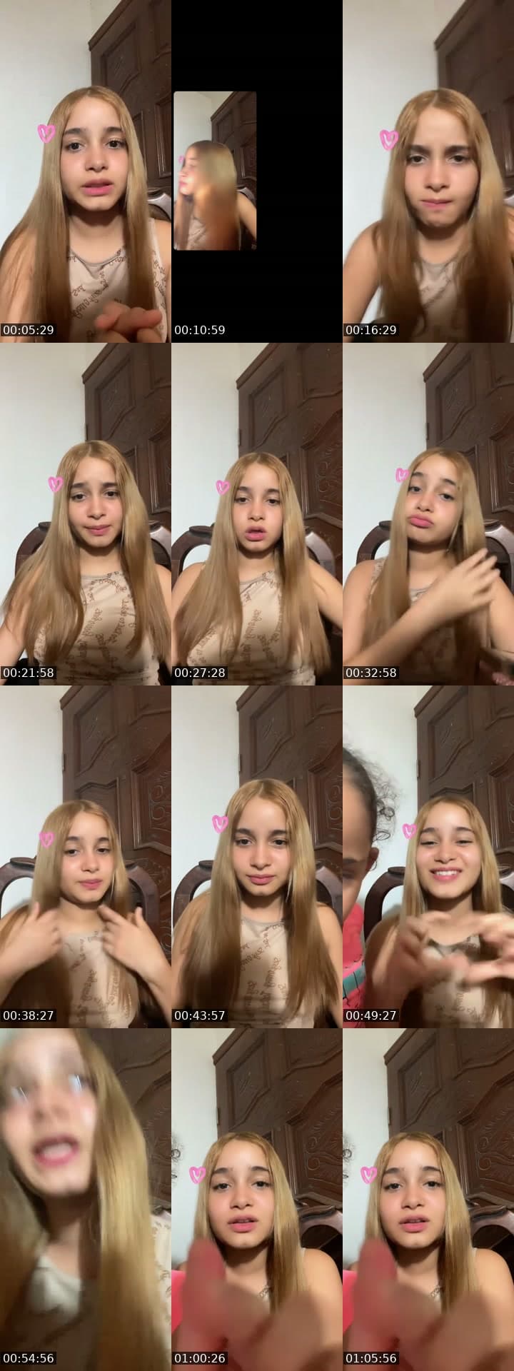 @angela_nin TikTok live stream