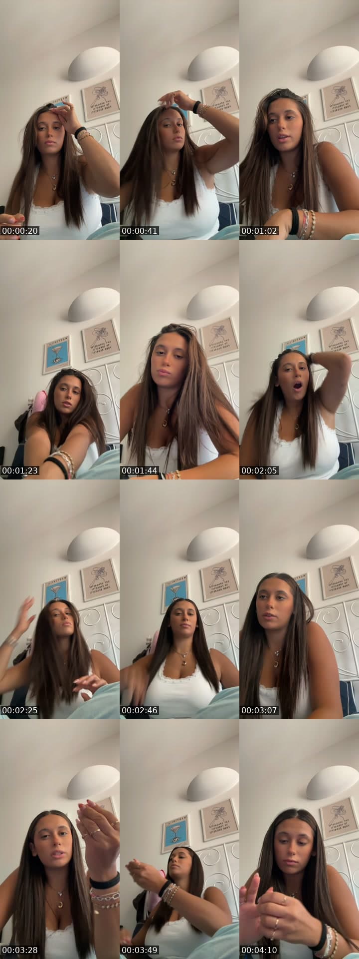 @chloecarnevaletti TikTok live stream