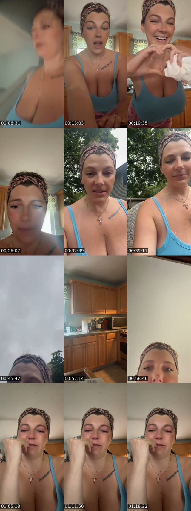 TikTok live: Good morning grwm, send daily’s♥️ by @kaybrookew