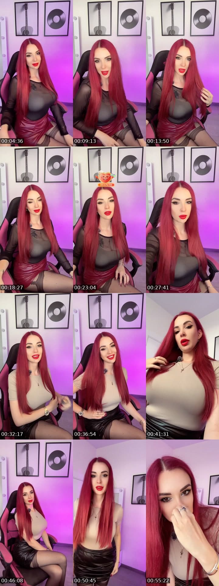 @vickyfoxi TikTok live stream