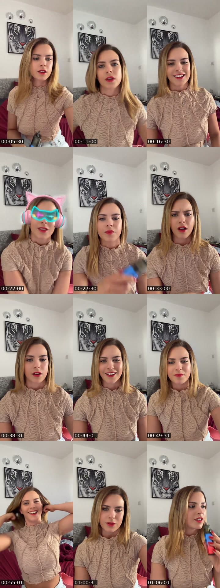 @sacha.hannah1 TikTok live stream