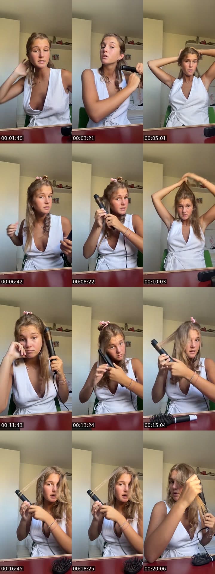hairstyle with me🇪🇸🇺🇸🇮🇹