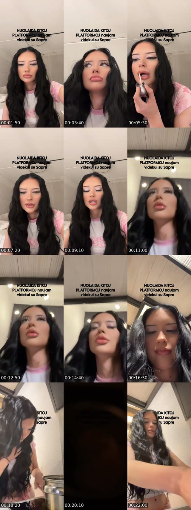 TikTok live: su sapre judesys by @gerdabielxo
