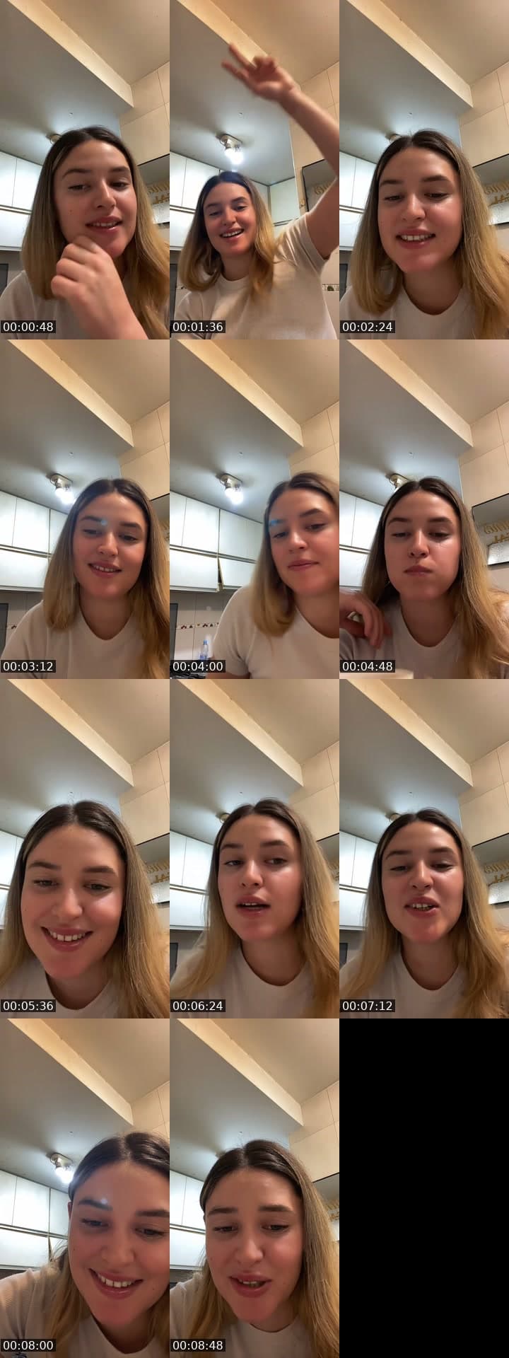 @milenafabb TikTok live stream