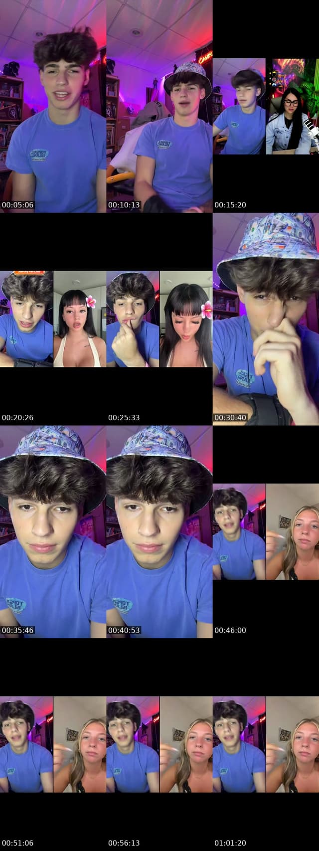 TikTok live: hi hi by @ajluvshrek