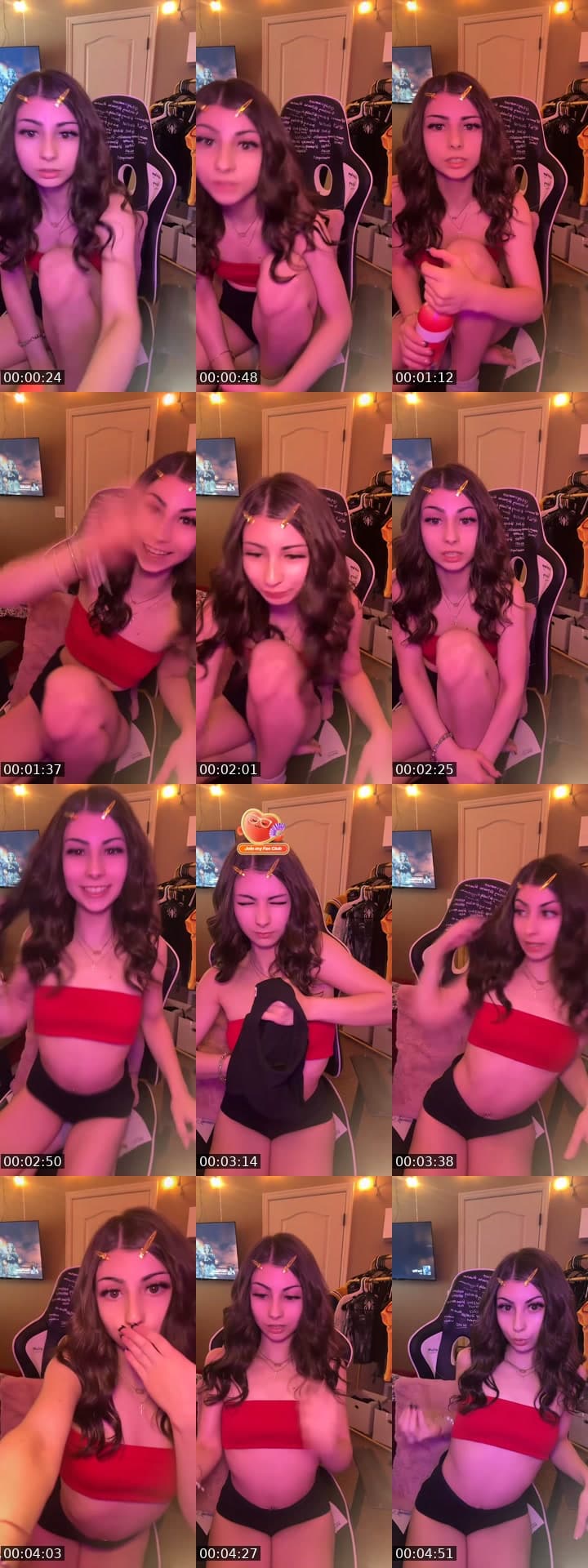 @prettylilninasoph TikTok live stream