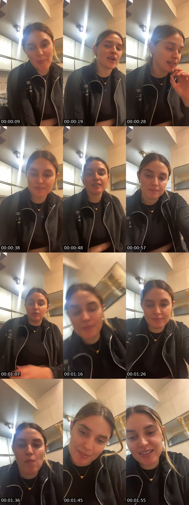@milenafabb TikTok live stream