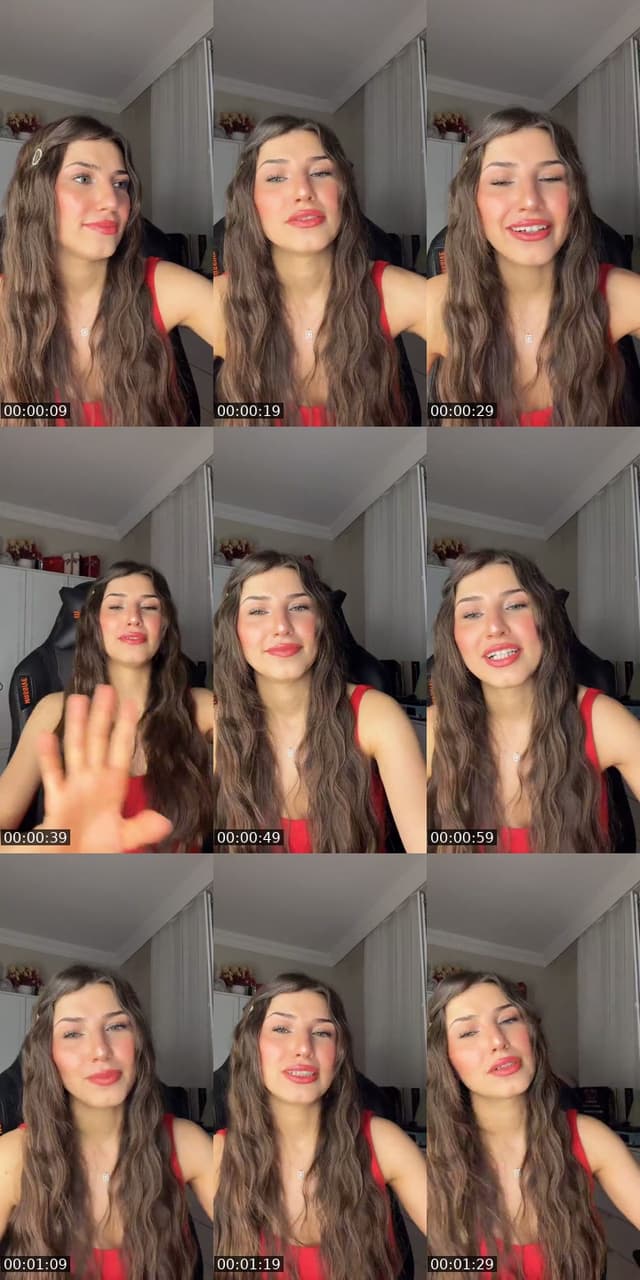 @melikeozkorkmaz TikTok live