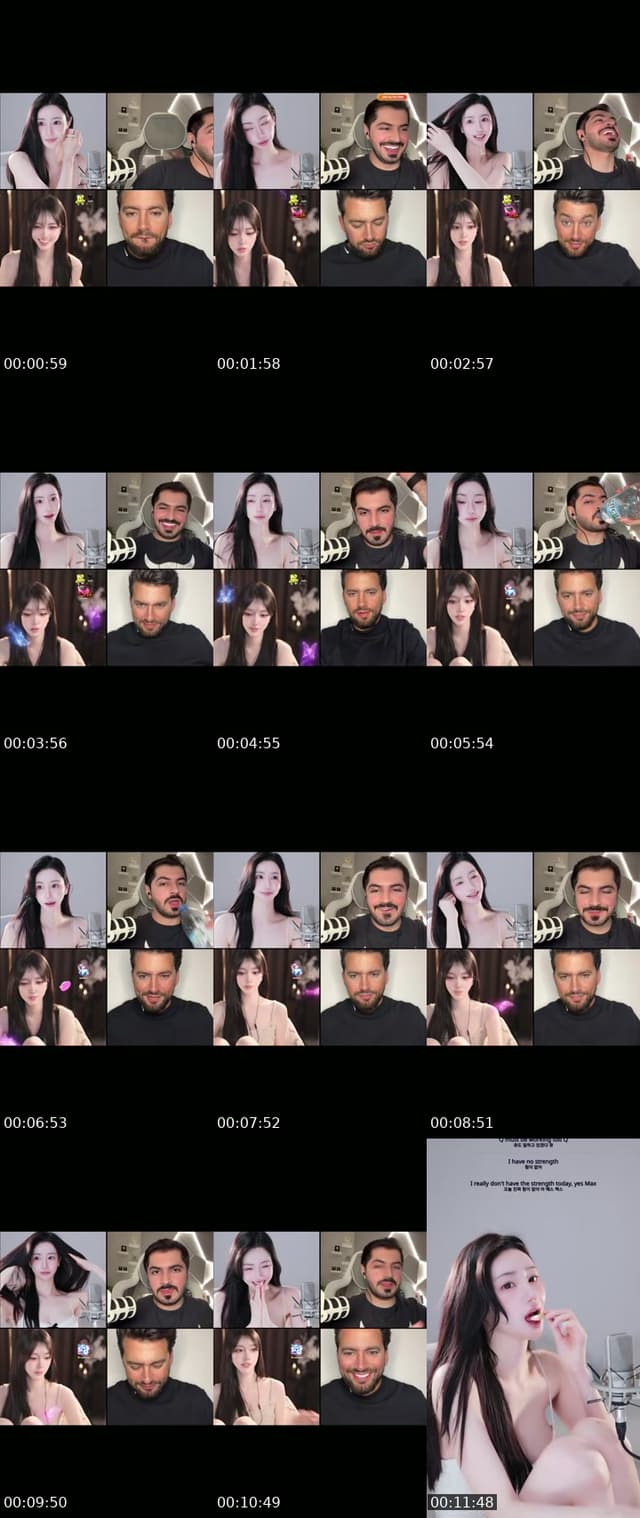 TikTok live: apple 잘 부탁드려요. by @apple__jjam