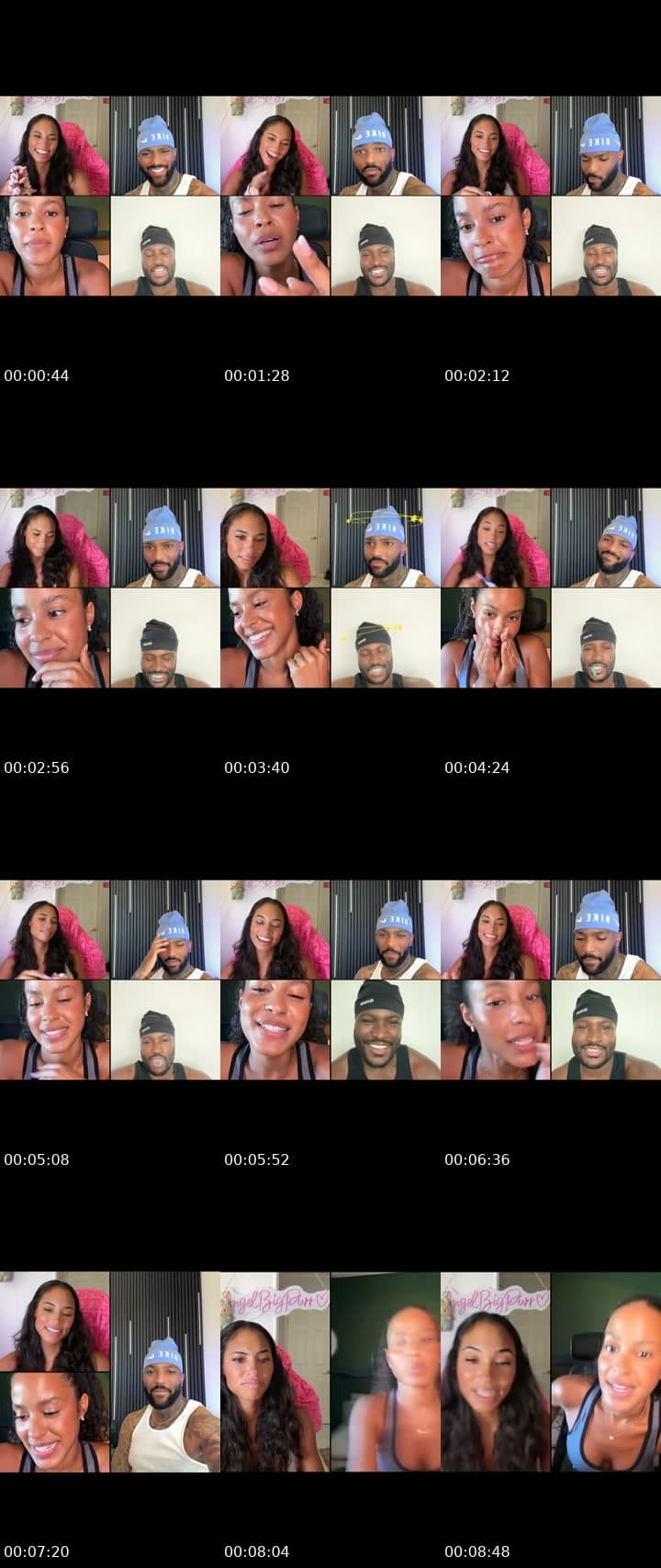 @angelbigpurr TikTok live stream