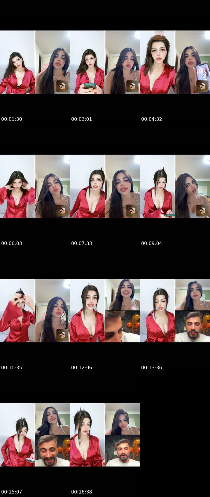 @l.am.ghina4 TikTok live stream