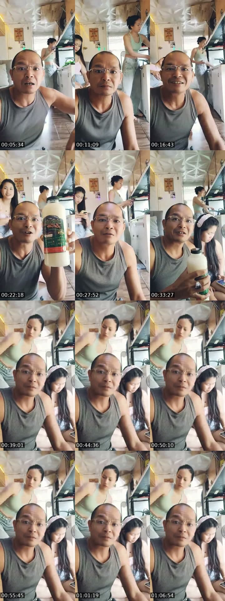 Vợ Chồng Sống Trên Xe