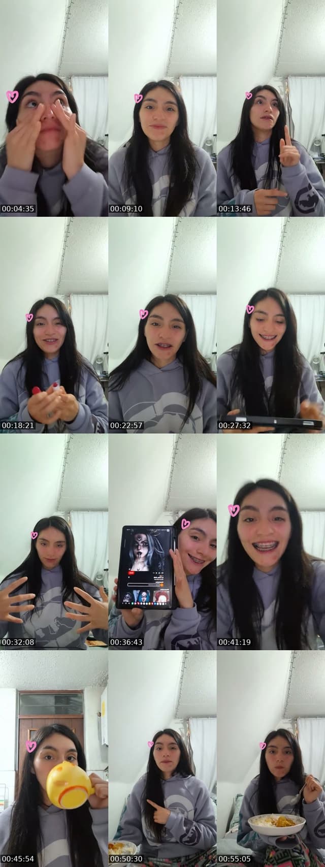 TikTok live: 🖤 by @lapochoclitanami