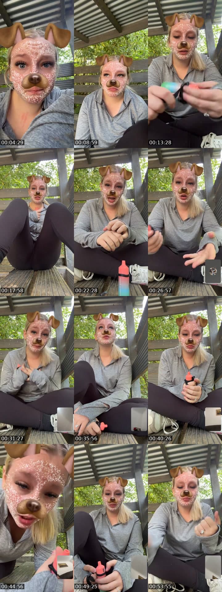 @megan.123x0 TikTok live stream