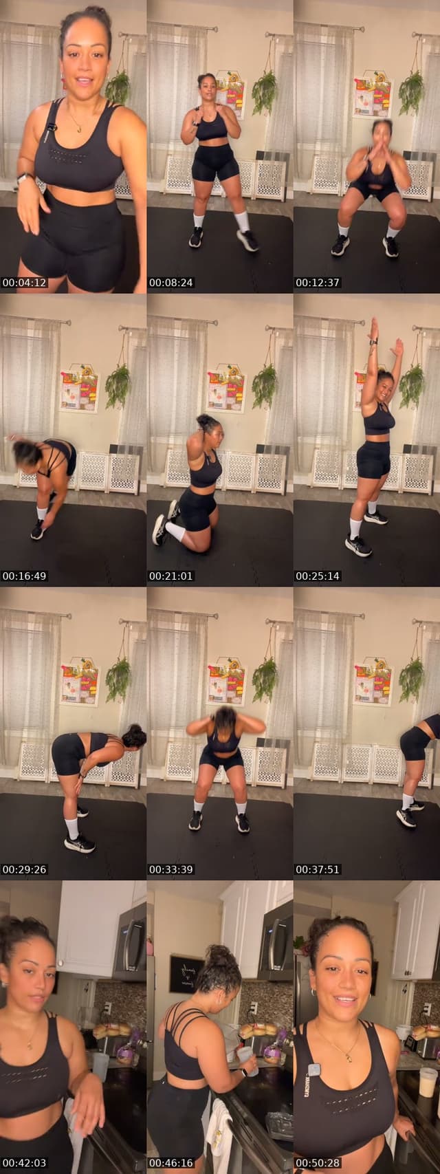 TikTok live: HIIT by @vivibones89
