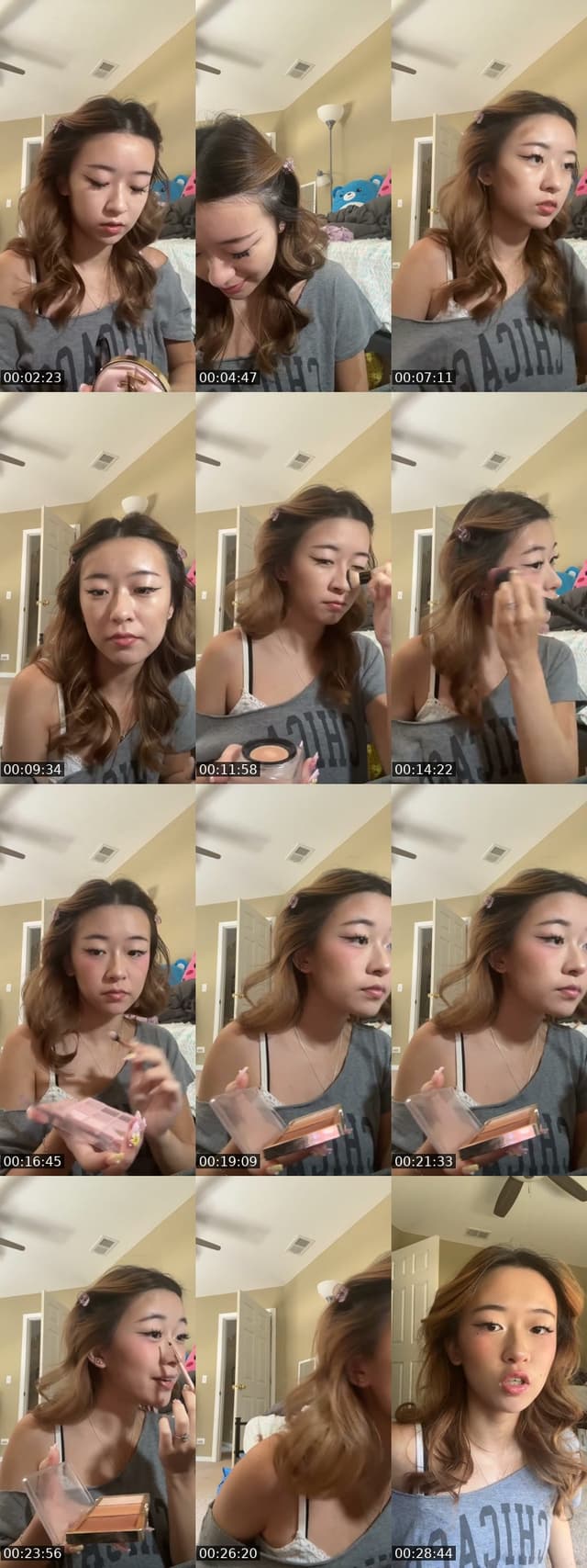 TikTok live: grwm 🙃 by @mitten_ears