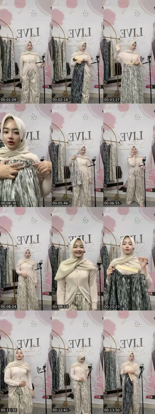 TikTok live: PROMO celana kulot🥰🔥 by @melindgnnt